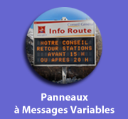 Panneaux � Messages Variables